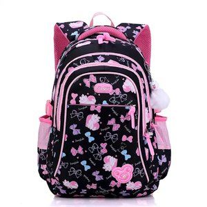 Wadan Girls 17.7-inch School Backpack Kids cute bag for 5+ years age